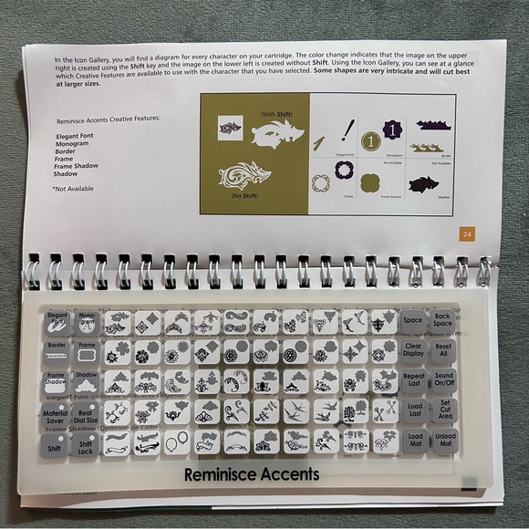 Cricut Creative Memories Reminisce Accents - Picture 5 of 16